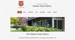 Desktop Screenshot of gracemanor.ca